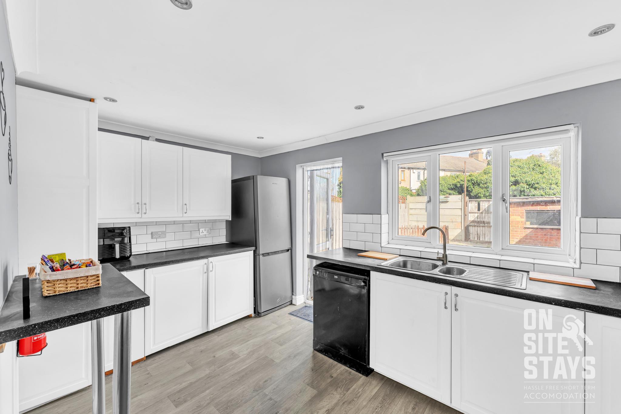 On Site Stays - 3 bedrooms with a 2 car driveway.2