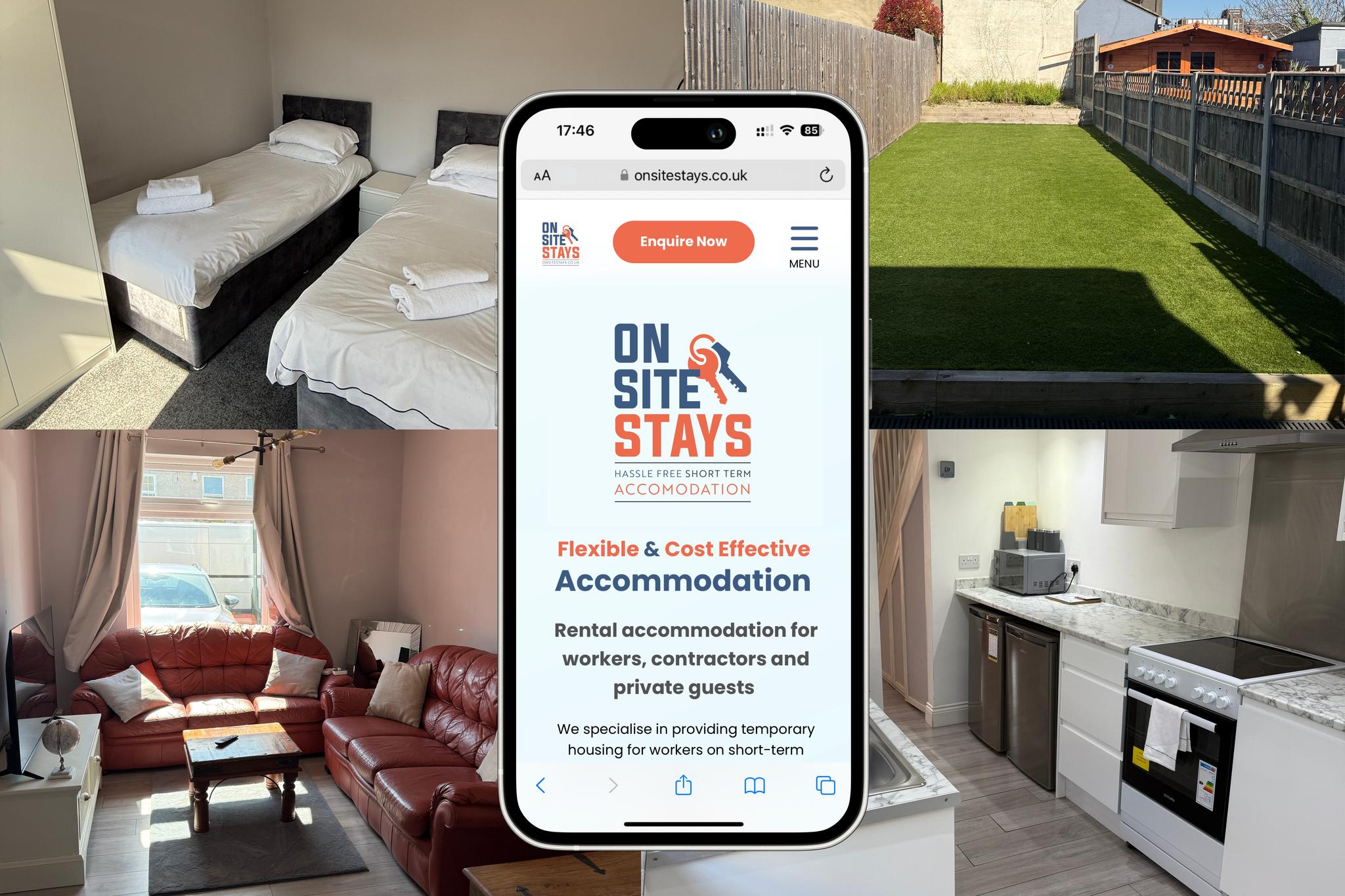 Refurbished 4 bed in London