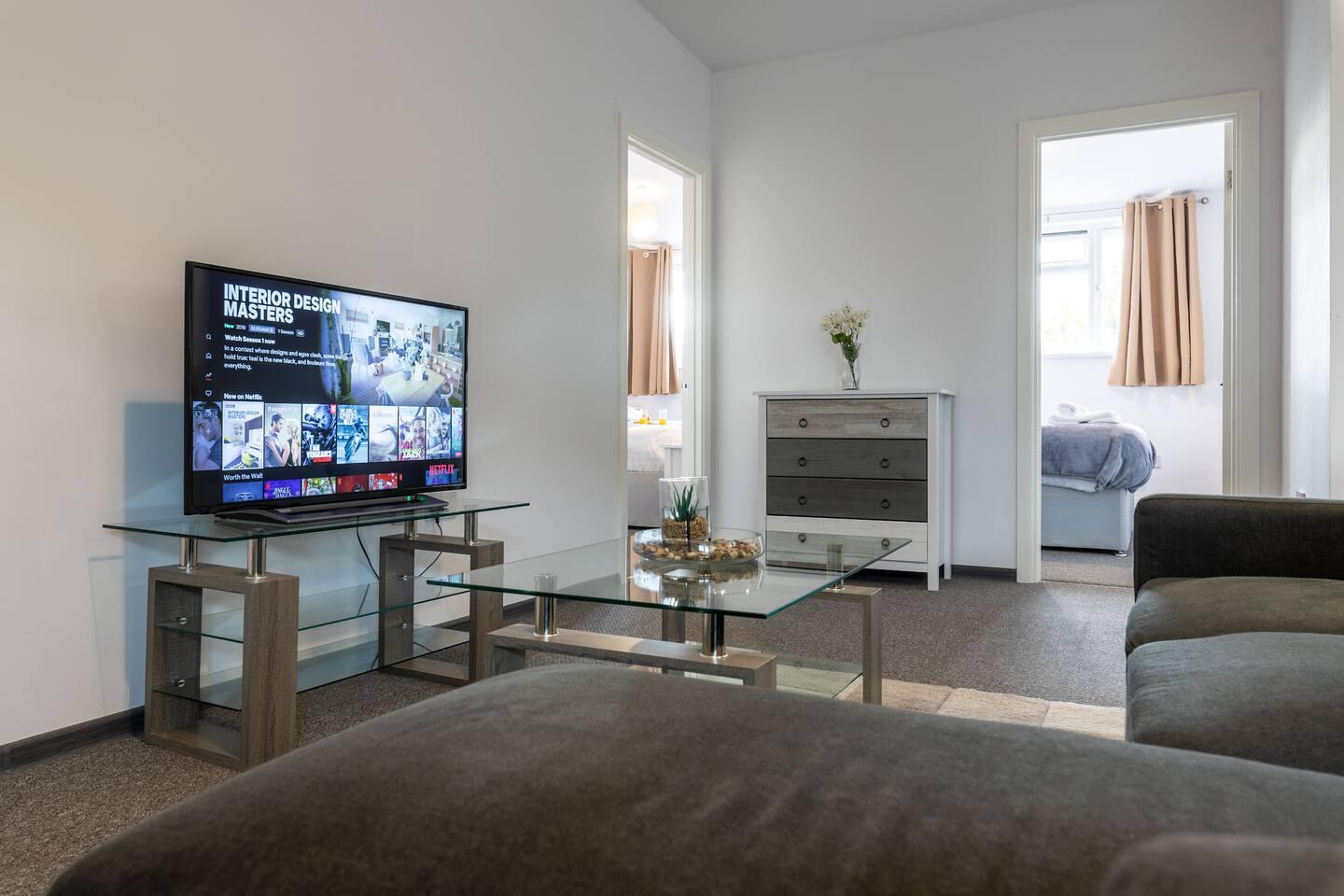 Spacious 2 bed, Netflix, Parking6