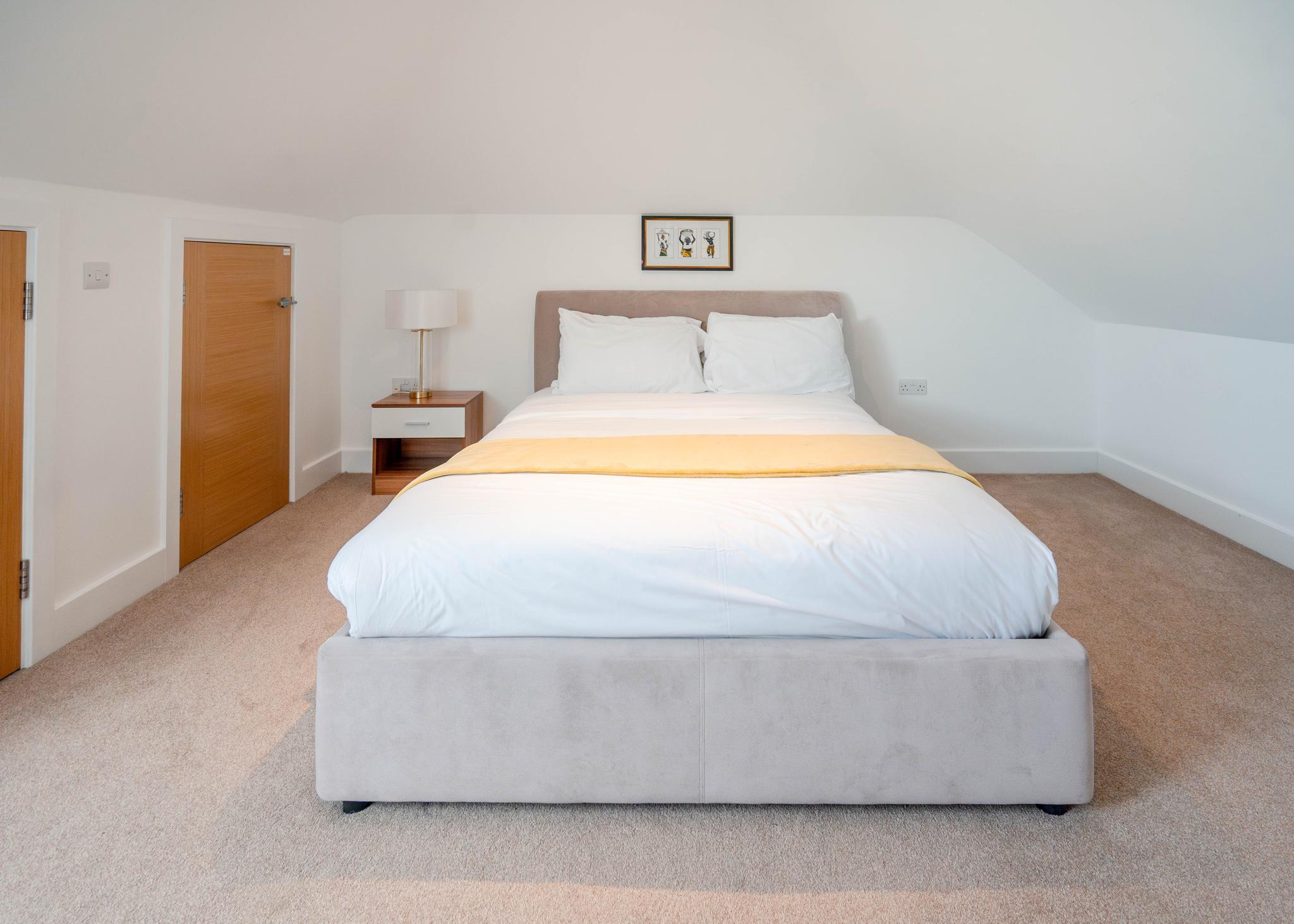 Peaceful double bedroom