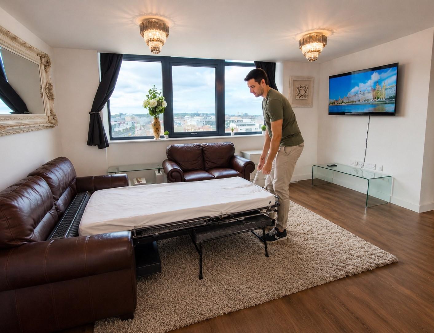 Spacious Liverpool City Centre Apartment with View6